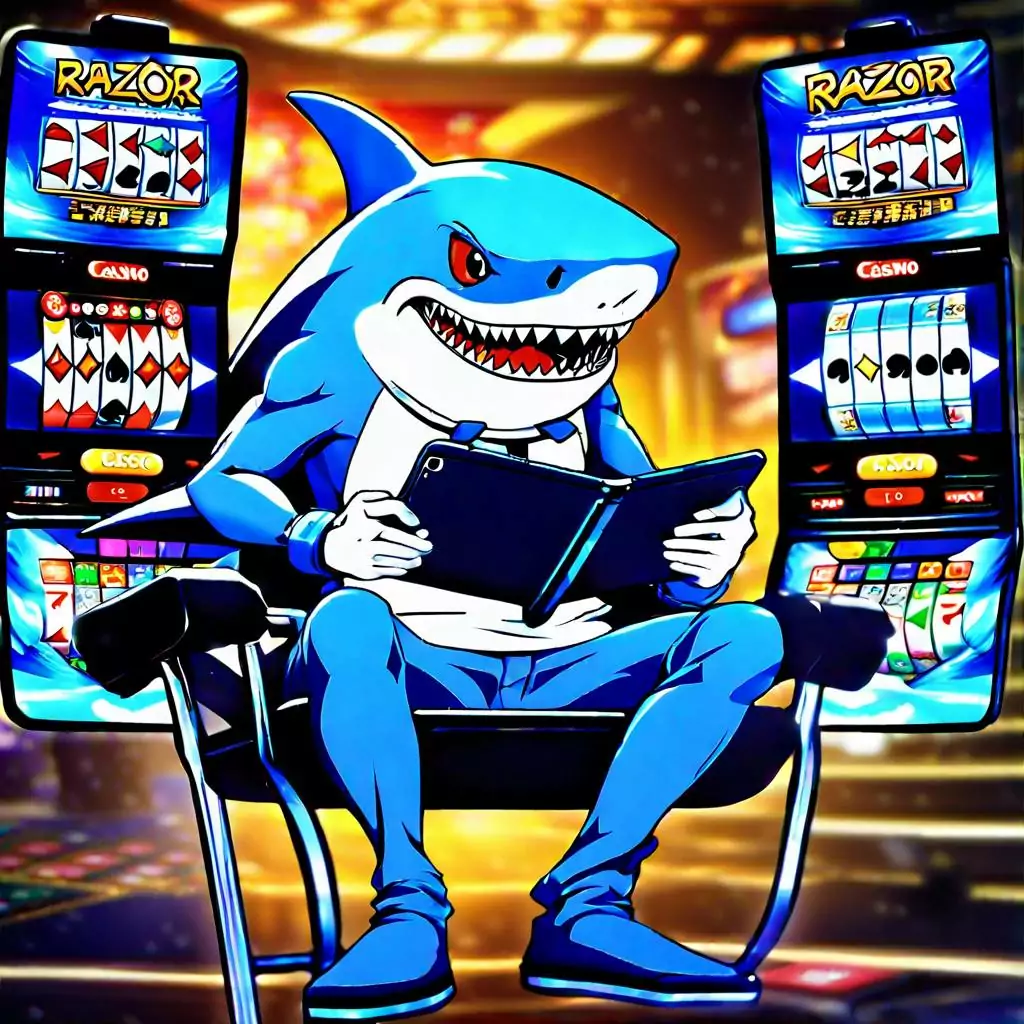 スロットゲーム – “Razor Shark” プロバイダー: Push Gaming